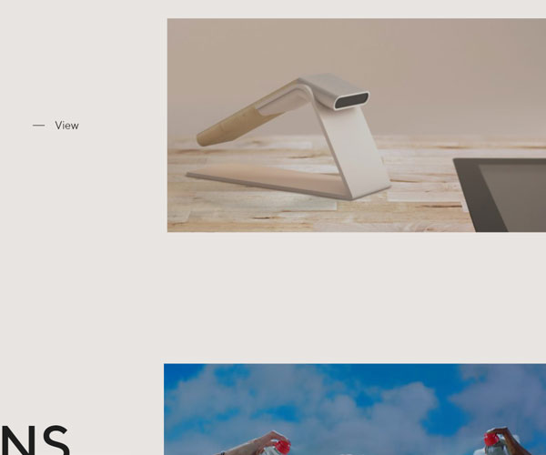 可交互的內容頁